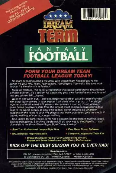 Image n° 1 - screenshots  : DreamTeam Fantasy Football